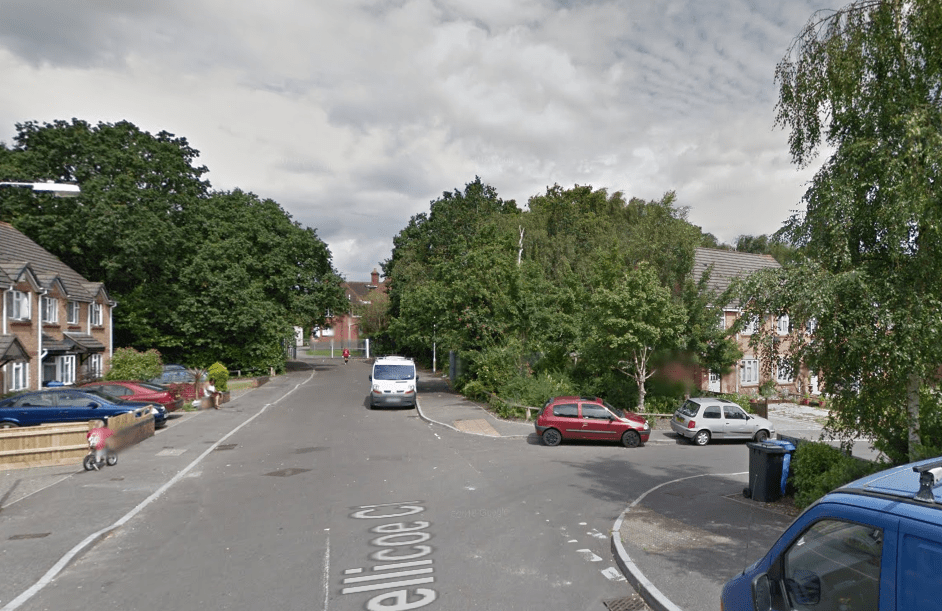  Police were called to Jellicoe Close, Poole, on Wednesday