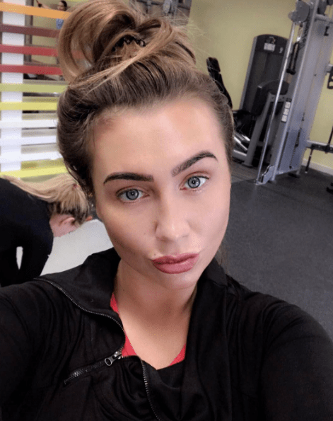  Lauren says prefers a more natural look now