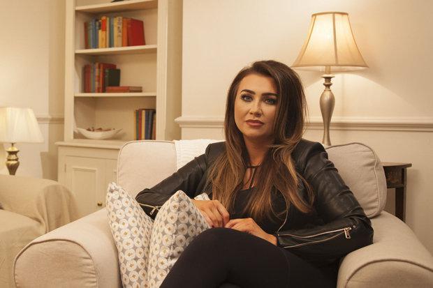  Towie star Lauren understands their relationship is far from conventional but says she's the happiest she's ever been