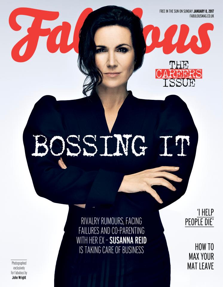  You can read Susanna Reid's exclusive interview with Fabulous on Sunday January 8