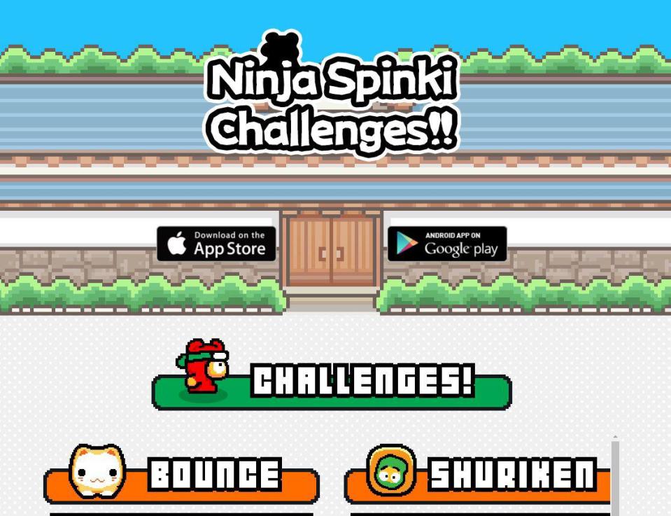  Ninja Challenge is available on Google Play and the Apple store now