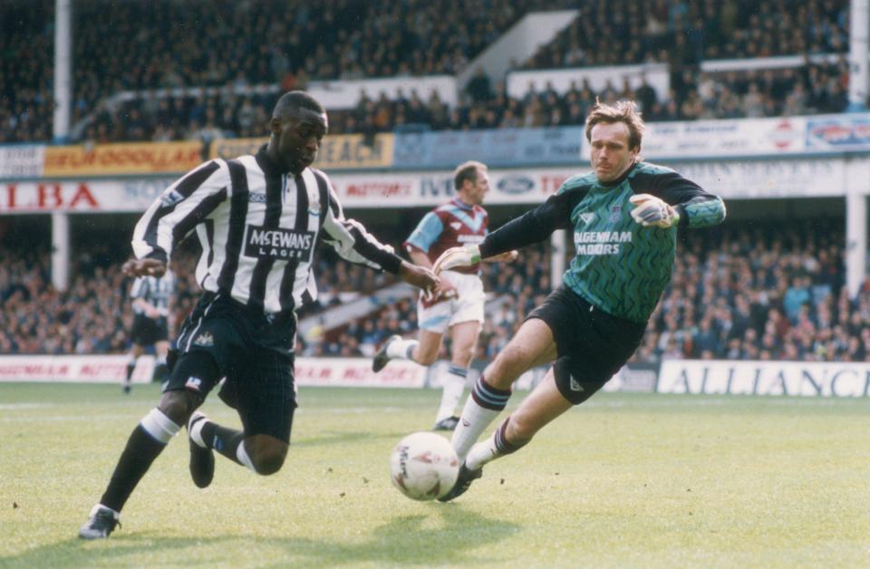  Andy Cole was sensational under Kevin Keegan as Newcastle returned to Prem