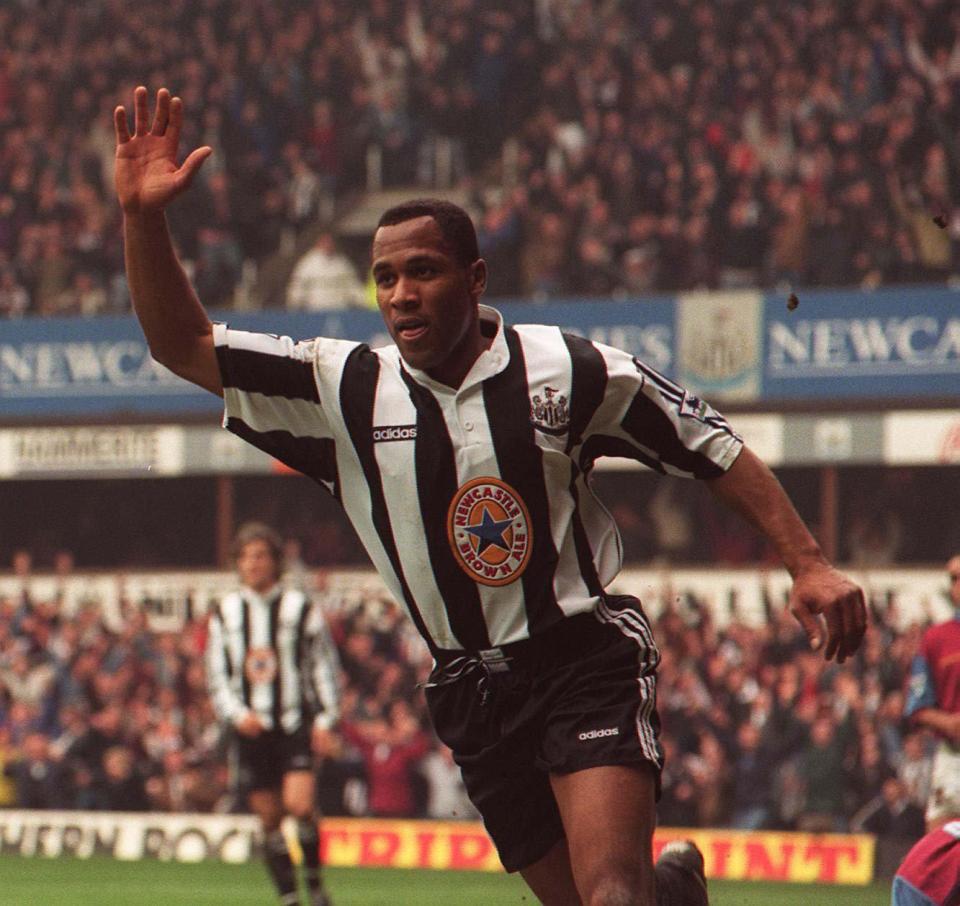  Les Ferdinand was more than suitable replacement for Andy Cole at Newcastle