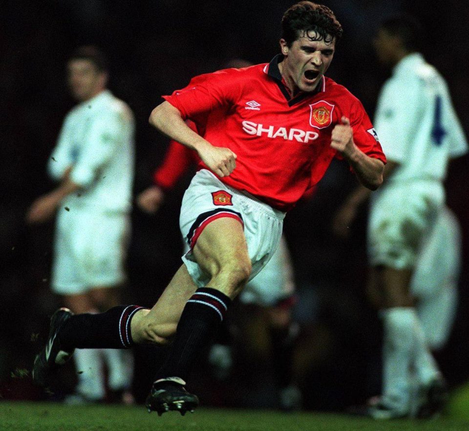  Roy Keane scores late winner to beat Leeds as Fergie questions their desire