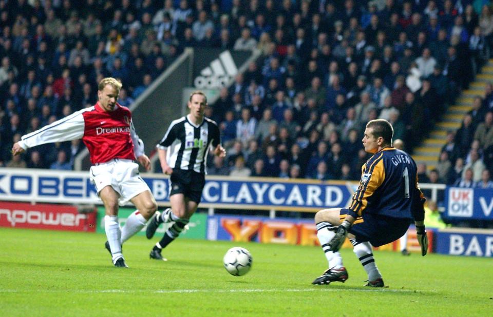  Bergkamp's mesmerising goal is Wright's favourite Arsenal goal