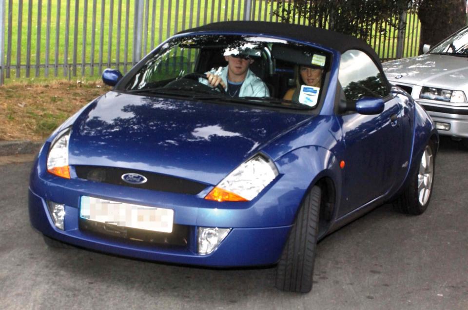  His flash motors are a step up from his £12,000 Ford Ka he drove when he played for Everton