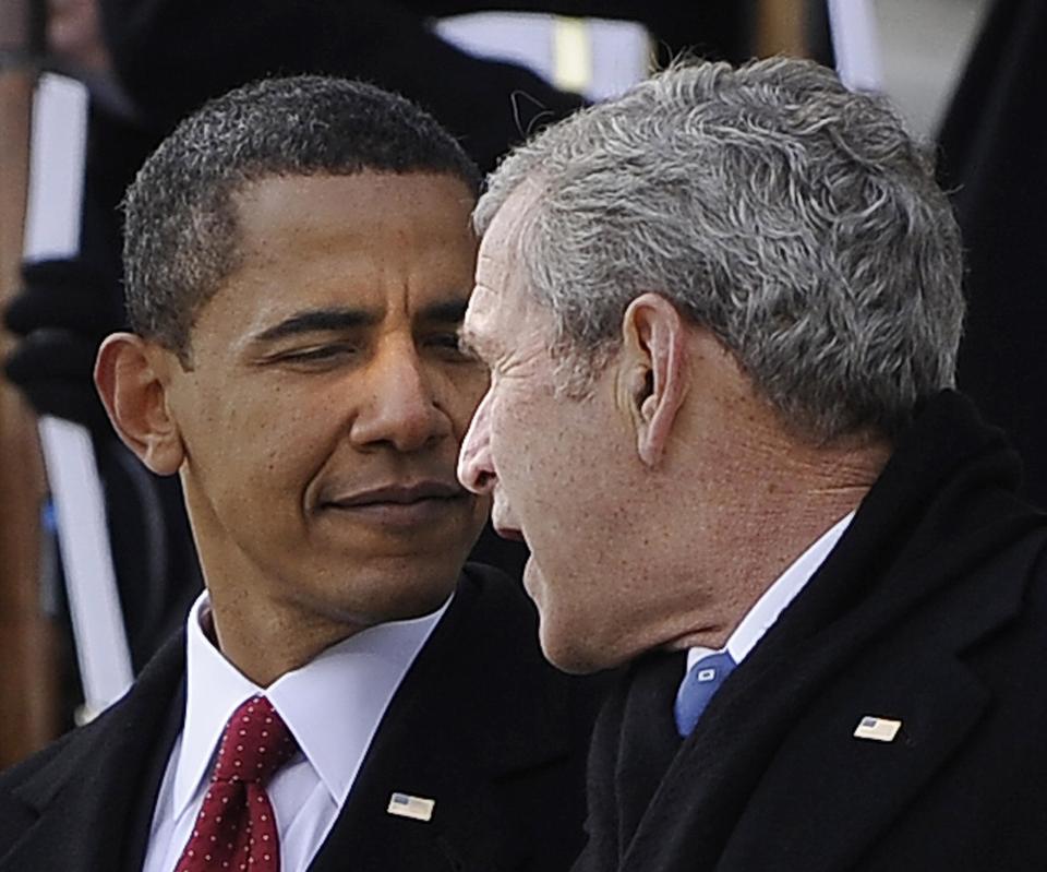  Just as Bush was present at the inauguration of President Obama, so too Obama will be there to pass the torch to Trump