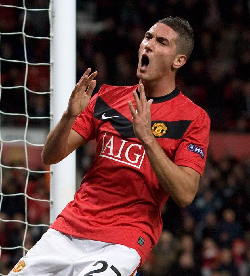  Federico Macheda was set to be a star but now plays in the Italian second tier