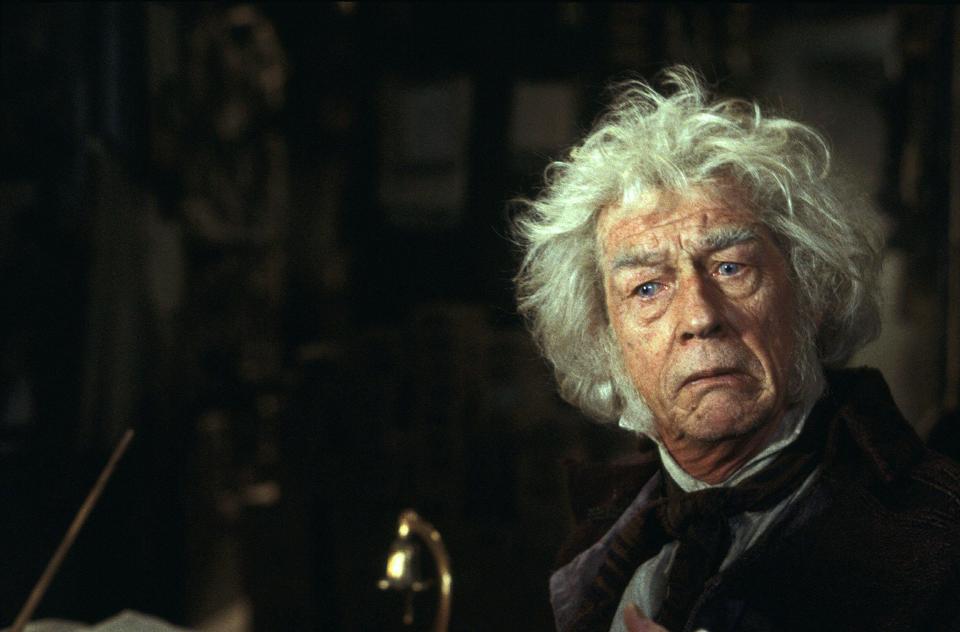  As Mr Ollivander in Harry Potter and the Philosopher's Stone