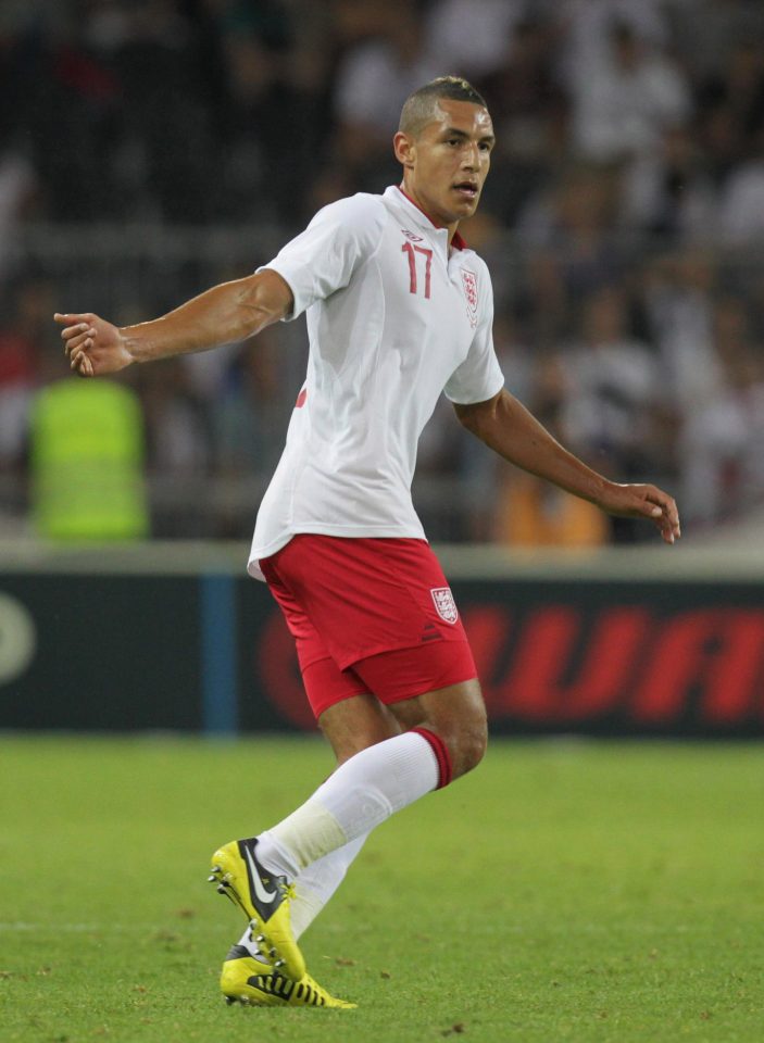  Jake Livermore in action for England before his career stalled