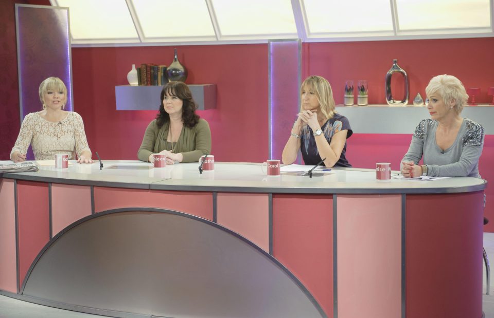  The pair have appeared on Loose Women together