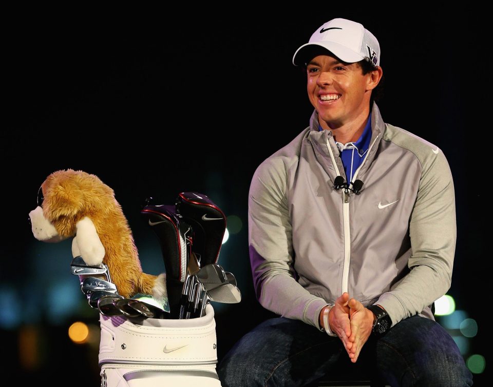  McIlroy was unveiled as a Nike Brand Ambassador in 2013