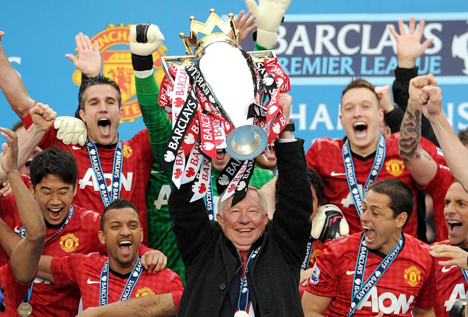  Man United last won the title in 2013