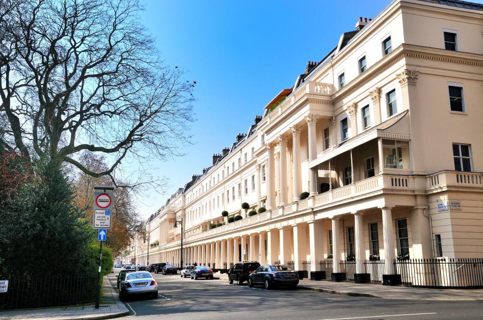  The most expensive ward is Knightsbridge and Belgravia in Westminster