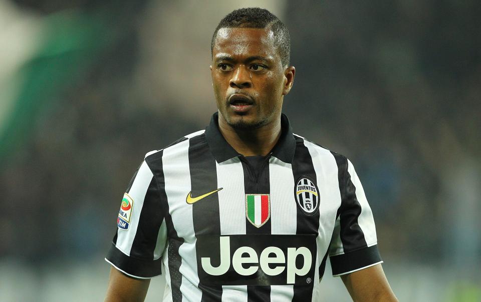  Patrice Evra has been immense for Juventus, but is now out of the team