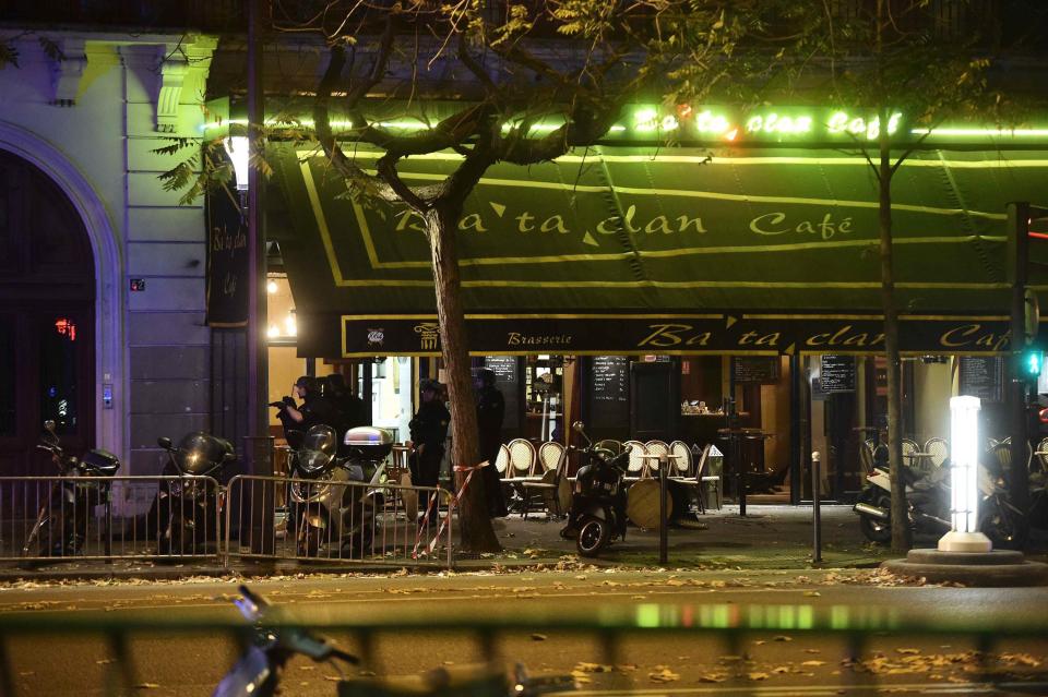  The ISIS-claimed terror attack in Paris in November 2015, pictured is one of the cafes which was targeted, left 130 people dead