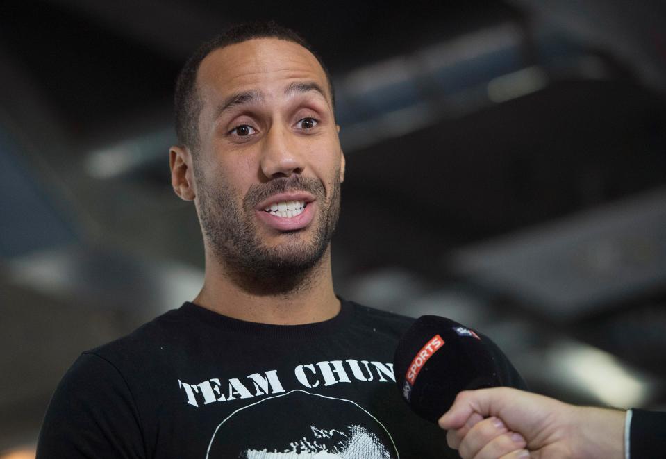  DeGale was ridiculed for giving himself a trim before a fight with Lucian Bute