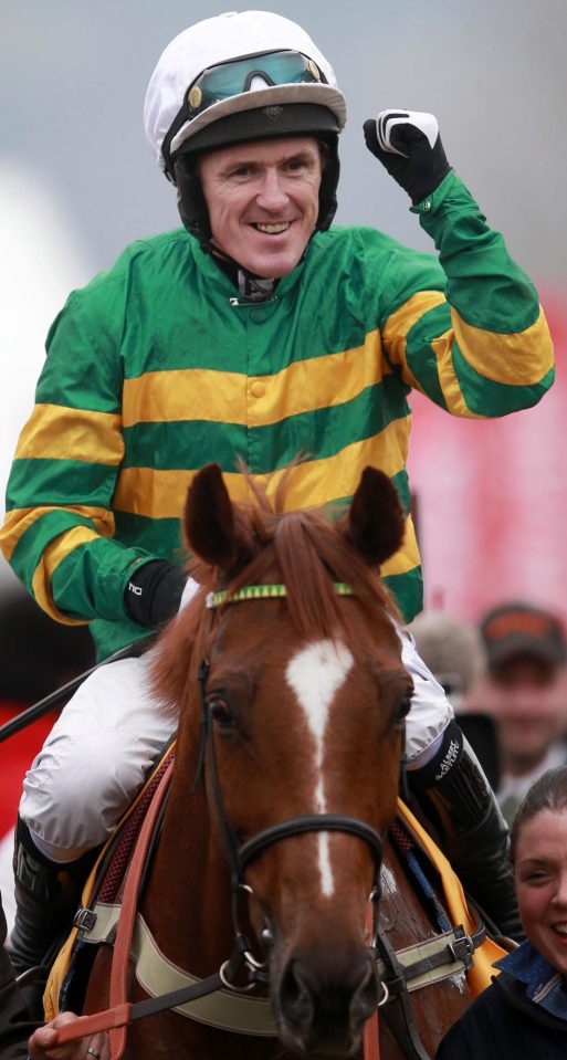  AP McCoy in his heyday...he won over 4,000 races