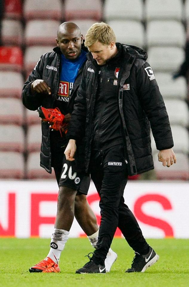  Benik Afobe is hoping to repay Eddie Howe's faith after instilling him in the starting XI