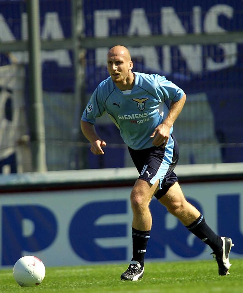  He played for Lazio before signing for AC Milan