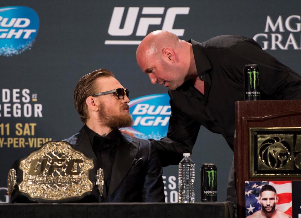  Conor McGregor and Dana White have made millions together in UFC