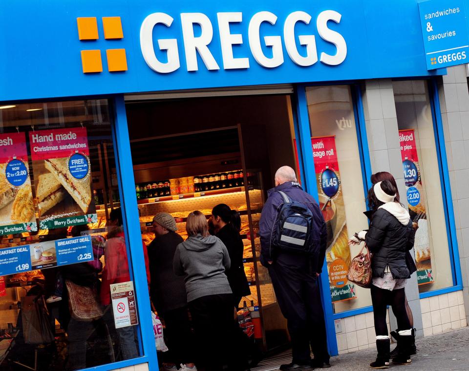  The two branches will offer delivery from Greggs Cheapside and Greggs Eastcheap within a 0.4 mile radius