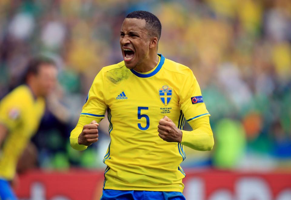  Former Blackburn man Olsson has won 40 caps for Sweden