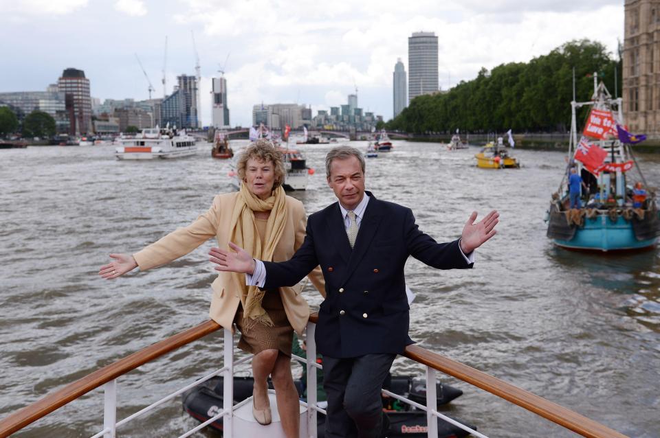  Brexit supporting fisherman like those who joined Nigel Farage's Thames flotilla before the EU Referendum have urged the government to scrap the common fisheries policy