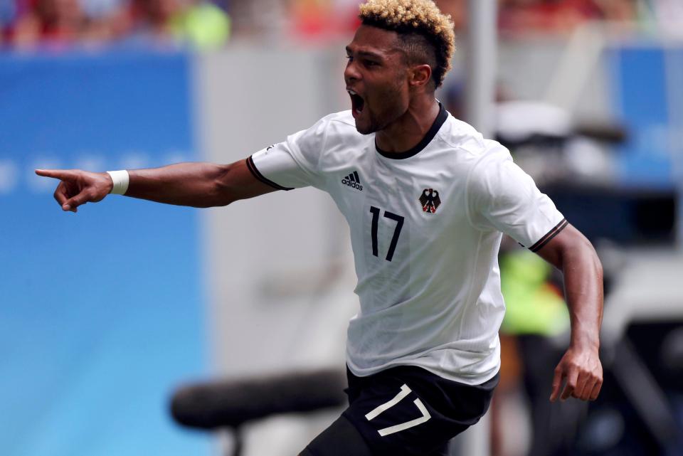  Serge Gnabry starred for Germany at the Olympics and scored a hat-trick on his debut for Die Mannschaft