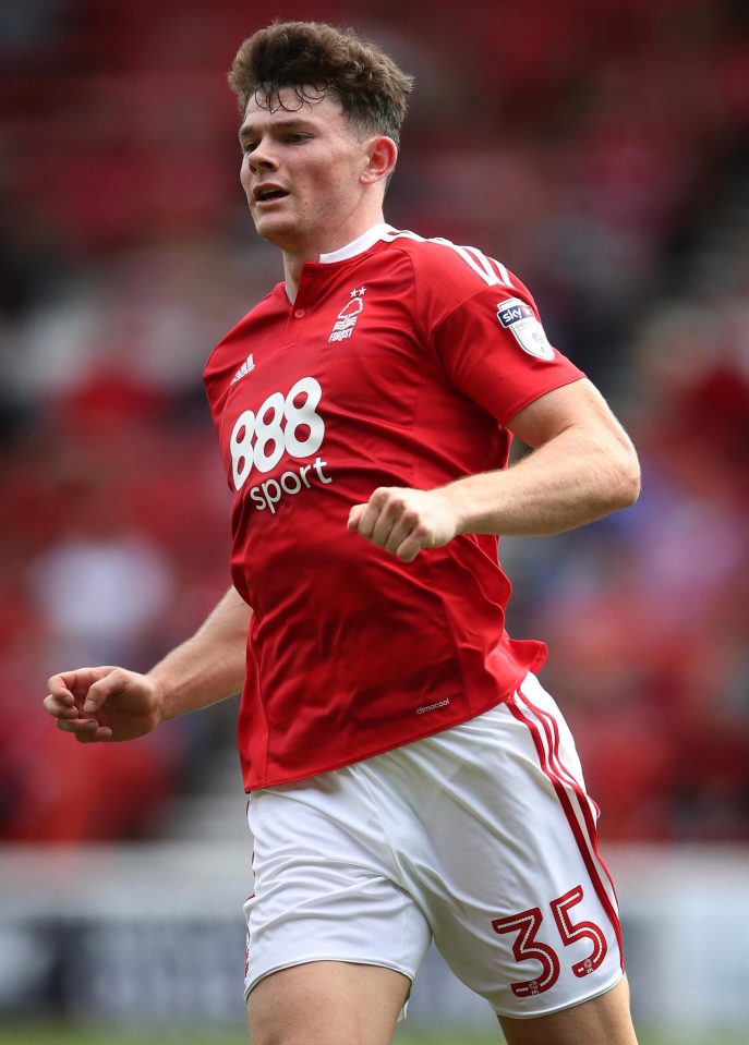  Burke was one of the best young Championship stars last term with Forest