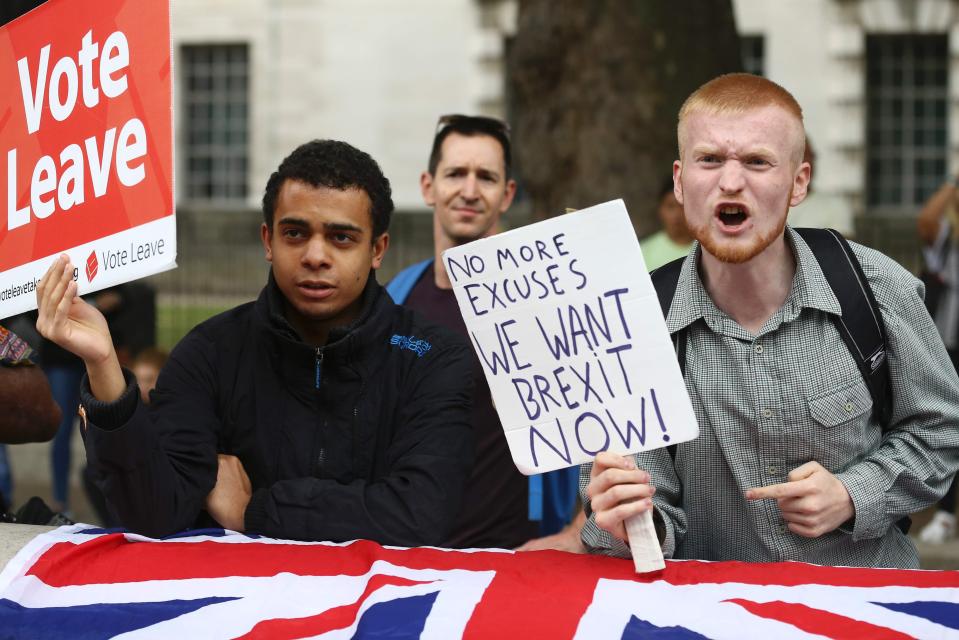  'The majority of people say we need to go out and make Brexit happen', May will say in a speech this week