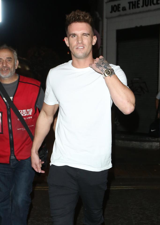  Gaz found himself in the firing line after fans speculated he was talking about Jemma and Chantelle