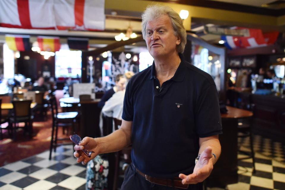  JD Wetherspoon chief Tim Martin said May shouldn't be afraid to walk away from trade negotiations as Britain could operate under WTO rules