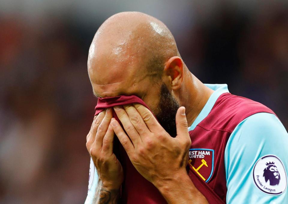  Simone Zaza has flopped since arriving on loan at West Ham in the summer