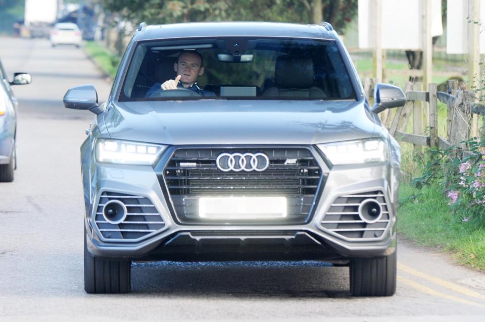  The footie ace has a family Audi Q7 costing £50,000