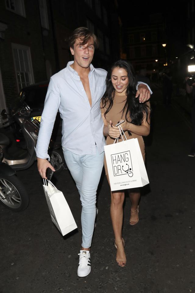  Marnie split with her Celebrity Big Brother boyfriend Lewis Bloor in December