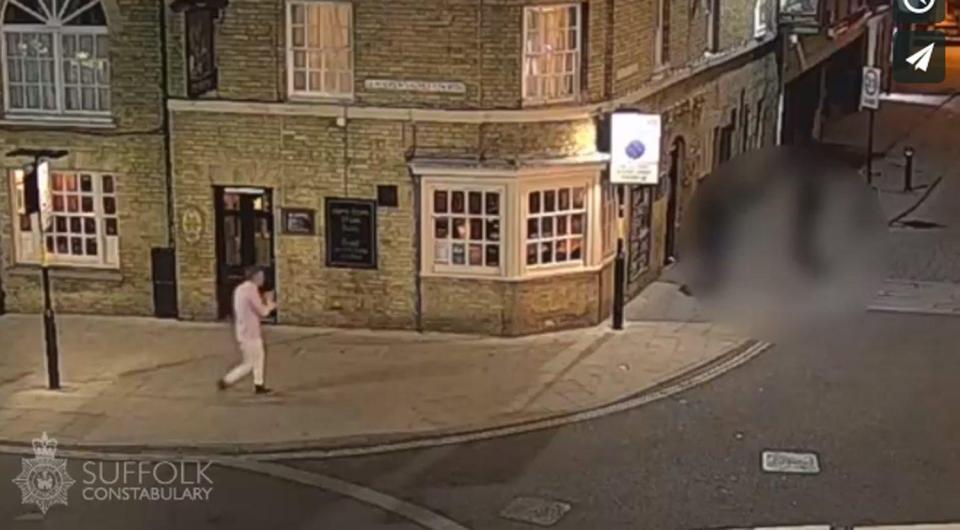  Corrie was last seen walking through Bury St Edmunds, Suffolk, on a night out