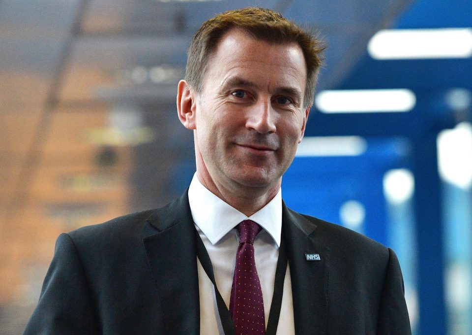  Health secretary Jeremy Hunt has today urged sick Brits to stay away from A&E unless they are desperately unwell, to help ease pressure on hospitals