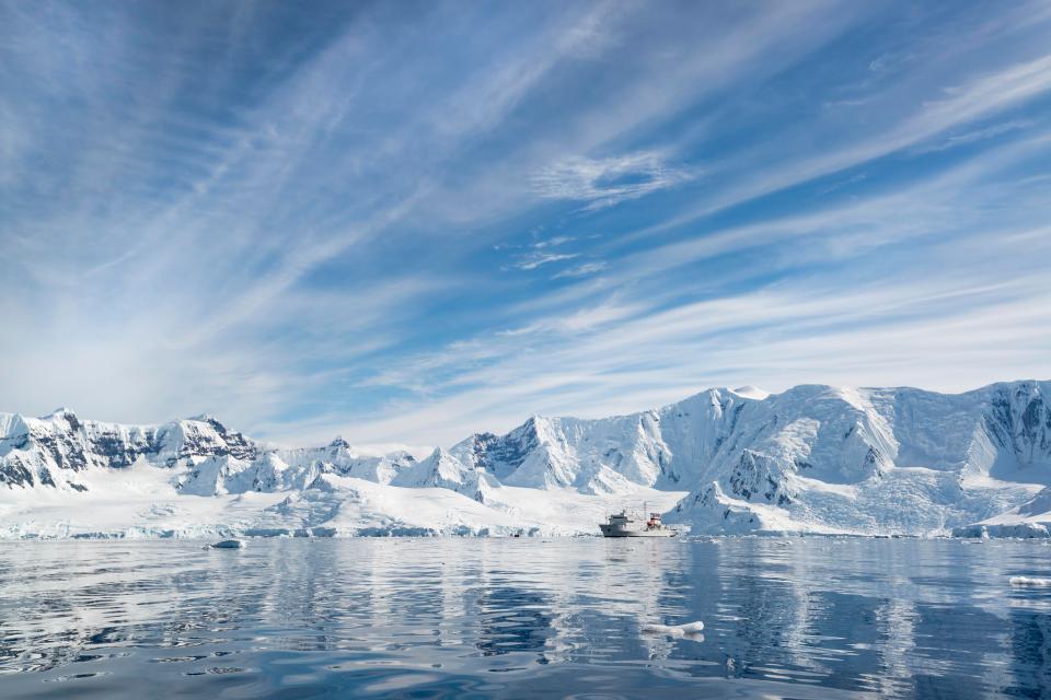  Antarctica is huge and mostly uninhabited, with its few residents being scientific researchers