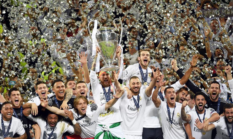  Champions League winners Real Madrid boast a number of stars in the FIFPro World XI