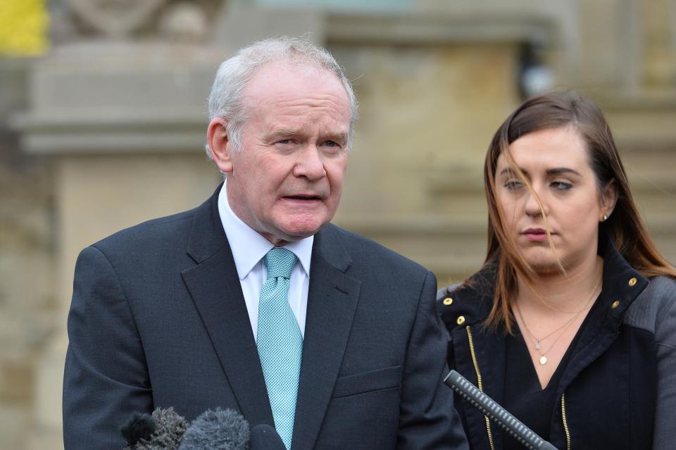  Martin McGuinness has resigned from his post