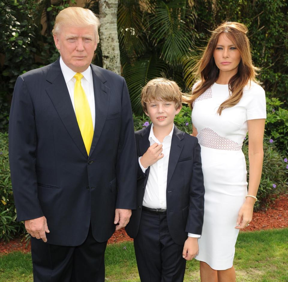  Barron Trump is the youngest son of Donald Trump and his only child with First Lady Melania