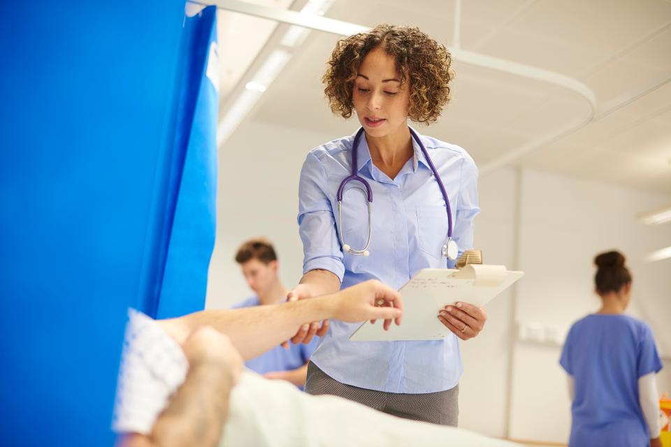  Hospitals are training families to do the 'daunting' job of nurses so they can send patients home quicker and free-up beds