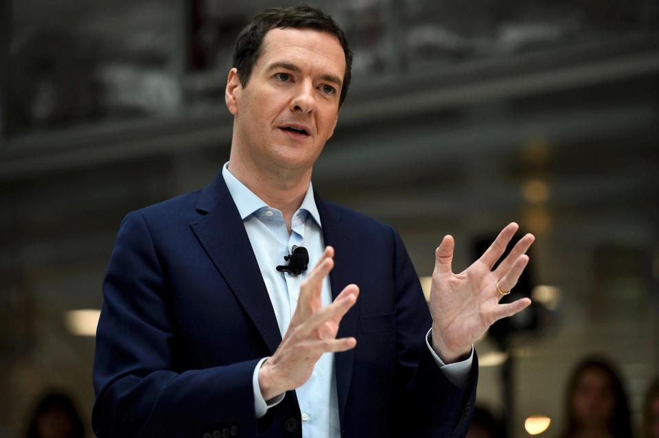  George Osborne has landed a speculated six-figure job with asset management giant Blackrock