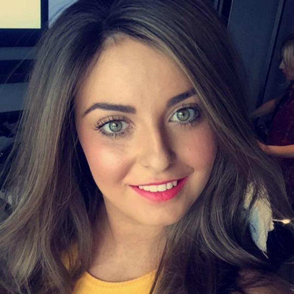  Knox has a son with Adam Johnson's sister Faye, pictured