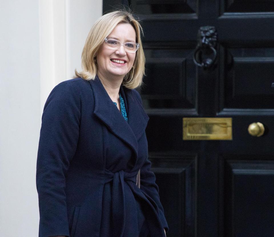  Amber Rudd said that foreign workers should not be able to take jobs that British people should do