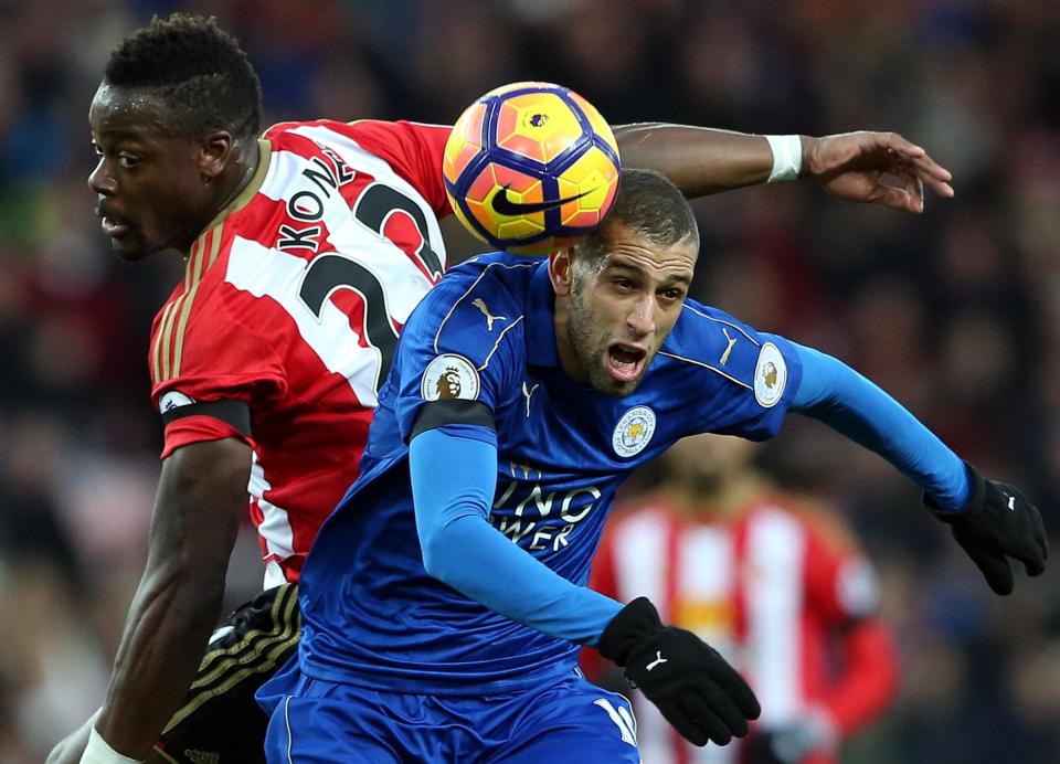  Islam Slimani joined Leicester from Sporting Lisbon in the summer