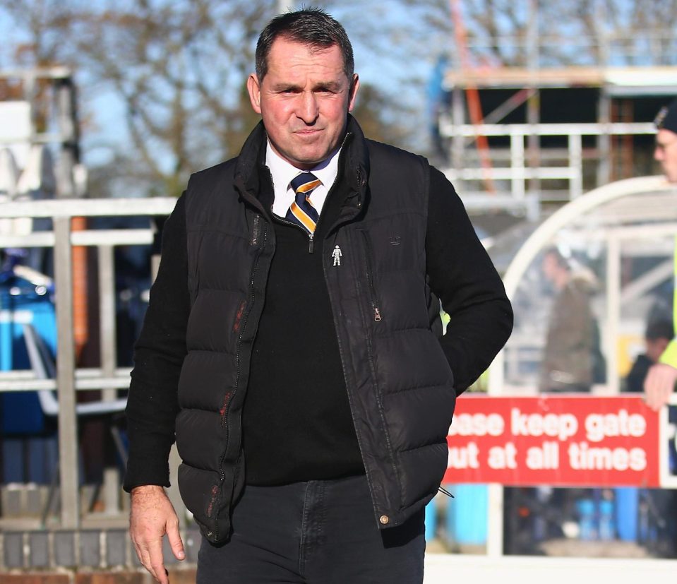  Martin Allen has had to calm his antics after a health scare in the summer