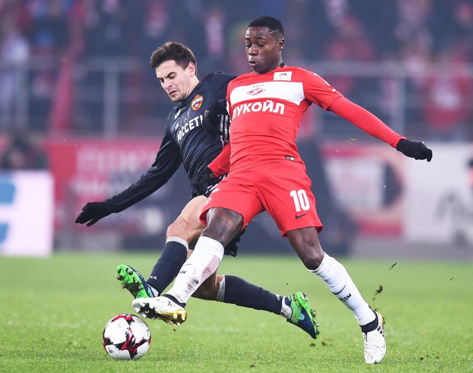  Quincy Promes has been previously linked with a move to Liverpool