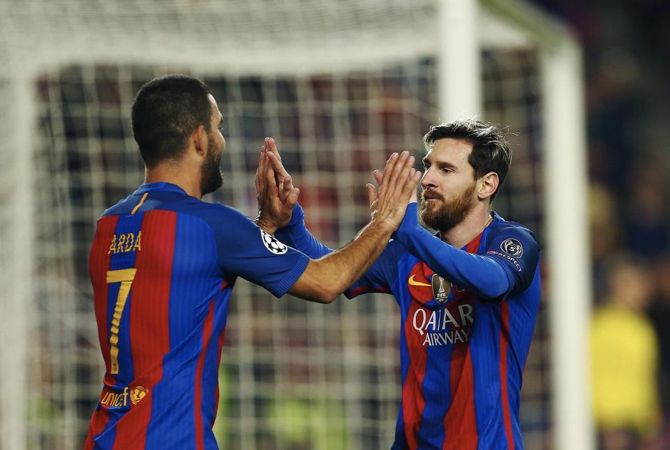  Should Barcelona offload Arda Turan they would be able to fund a new bumper contract for Lionel Messi